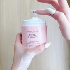 (Hàng nhập khẩu) Kem dưỡng thể trắng da nâng tone Weilaiya White Tone Up Body Cream