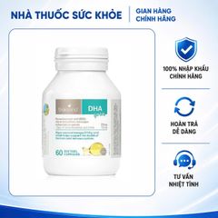 [Nhập khẩu] Dầu Cá Bio Island DHA Úc Cho Trẻ 60 Viên - Hỗ Trợ Phát Triển Não Bộ, Thị Lực Và Sức Kháng Cho Bé Từ 1 Tháng Tuổi Trở Lên
