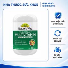 (Hàng nhập khẩu) Vitamin Tổng Hợp Nature’s Way Complete Daily Multivitamin