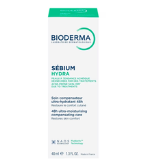 Kem Dưỡng Ẩm Bioderma Sébium Hydra - Cấp Nước Cho Da Khô, Mụn, Giảm Đỏ Rát 40ml - Chăm Sóc Da Chuyên Sâu, Không Gây Mụn