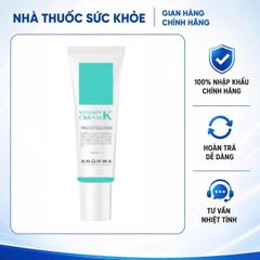 Kem Dưỡng Phục Hồi Da Kích Ứng Ahohwa Vitamin K Cream 12g - Giúp Làm Dịu, Cải Thiện Da Nhạy Cảm, Phục Hồi Da Mỏng Yếu