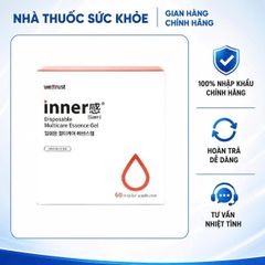 [Hàng nhập khẩu] Dung dịch Wettrust Inner Hàn Quốc - Gel vệ sinh phụ nữ hỗ trợ se khít vùng kín an toàn và hiệu quả, dễ sử dụng.