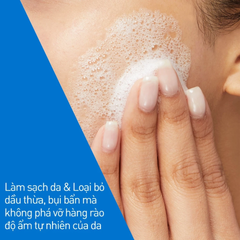 (Hàng nhập khẩu) Sữa Rửa Mặt CeraVe Foaming Facial Cleanser - Làm Sạch Da Nhẹ Nhàng, Giữ Độ Ẩm, Phục Hồi Da, Phù Hợp Với Da Dầu, Nhạy Cảm