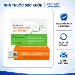 Kem Hỗ Trợ Cải Thiện Sẹo Lồi Strataderm Gel Thụy Sĩ - Hiệu Quả Cho Sẹo Lâu Năm Cho Người Lớn Và Trẻ Em