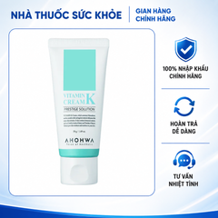 (Hàng nhập khẩu) Kem dưỡng phục hồi da Ahohwa Vitamin K Cream 50g - Làm dịu da nhạy cảm, kích ứng, phục hồi cho da yếu