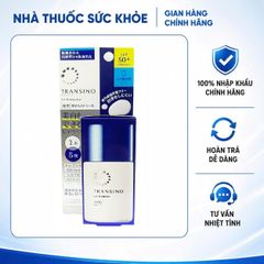 Kem Chống Nắng Transino Whitening Day Protector SPF50 - Chống Nắng, Dưỡng Trắng Da, 30ml, Thích Hợp Cho Mọi Loại Da
