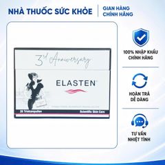 [Hàng nhập khẩu] Collagen Elasten Dạng Nước Chính Hãng Đức - Hỗ Trợ Trẻ Hóa, Tái Tạo Da, 28 Ống, Giúp Làn Da Căng Bóng, Tươi Trẻ