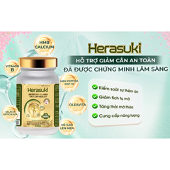 (Hàng Nhập Khẩu) Viên Uống Giảm Cân Herasuki Nhật Bản 45 Viên - Hỗ Trợ Kiểm Soát Cân Nặng, Giảm Hấp Thu Chất Béo
