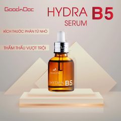 Serum GoodnDoc Hydra B5 30ml - Dưỡng ẩm phục hồi da, làm sáng, giảm nếp nhăn - Dành cho mọi loại da, chính hãng Hàn Quốc