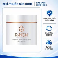 Kem Dưỡng Trắng Da Body Tế Bào Gốc Rmon White Cream - Hỗ Trợ Làm Sáng Da, Mờ Thâm, Chất Kem Mịn Mượt, Hàn Quốc 200ml