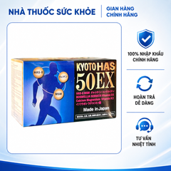 (Hàng nhập khẩu) Viên Uống Hỗ Trợ Xương Khớp Kyoto Has 50EX 30 Viên - Hỗ Trợ Sụn Khớp, Vận Động Linh Hoạt
