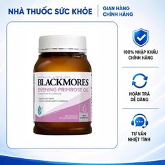 [Nhập khẩu] Viên Tinh Dầu Hoa Anh Thảo Blackmores Evening Primrose Oil - Hỗ Trợ Làm Đẹp Da và Cân Bằng Nội Tiết Tố - 190 Viên