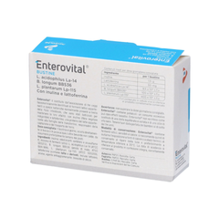 (Hàng nhập khẩu) Men Vi Sinh Enterovital 10 Tỷ Lợi Khuẩn - Hỗ Trợ Cân Bằng Hệ Vi Sinh Đường Ruột Cho Trẻ Em & Người Lớn Hộp 10 gói