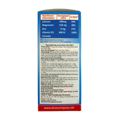 (Hàng nhập khẩu) Siro Bổ Sung Canxi Cho Bé Calcion 3 200ml - Canxi Nước Kết Hợp Vitamin D3, Magie, Kẽm Hỗ Trợ Phát Triển Chiều Cao