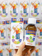 (Hàng nhập khẩu) Siro Vitamin Tổng Hợp Cho Bé SuperVit Baby 150ml - Bổ Sung 21 Vitamin, Khoáng Chất Cho Bé Phát Triển Toàn Diện