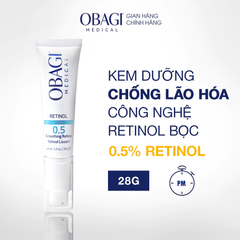 Kem Dưỡng Obagi 360 Retinol 0.5 - Trẻ Hóa Da, Ngừa Nếp Nhăn, Dưỡng Ẩm, Giảm Thiểu Rãnh Sâu, Cho Làn Da Rạng Rỡ, Tươi Trẻ
