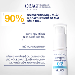 Kem Dưỡng Obagi 360 Retinol 0.5 - Trẻ Hóa Da, Ngừa Nếp Nhăn, Dưỡng Ẩm, Giảm Thiểu Rãnh Sâu, Cho Làn Da Rạng Rỡ, Tươi Trẻ