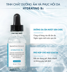 Serum Dưỡng Ẩm Skinceuticals Hydrating B5 30ml - Phục Hồi Da Tổn Thương, Cấp Nước Cho Mọi Loại Da