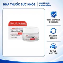 Kem Dưỡng Trắng Da 7 Day Whitening Glutathione 700 V-Cream - Chuyên Sáng Da, Mờ Thâm, Dưỡng Ẩm, Phục Hồi Da Khỏe Mạnh 50ml