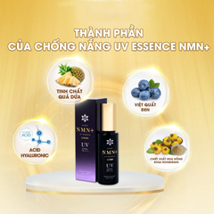(Hàng nhập khẩu) Kem Chống Nắng Nichiei Bussan Nano UV Essence Luxury SPF50+ PA++++ 60g - Bảo Vệ Da, Dưỡng Ẩm Cho Mọi Loại Da