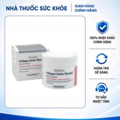 Kem Dưỡng Da Vùng Cổ Medi-Peel Collagen Naite Thread Neck Cream 100ml - Tăng Đàn Hồi, Giảm Nếp Nhăn, Phục Hồi Da Cổ Khỏe Mạnh