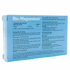 (Hàng nhập khẩu) Viên Uống Magie Pharma Nord Bio-Magnesium 200mg 60 Viên - Hỗ Trợ Cơ Bắp, Giảm Mệt Mỏi, Duy Trì Xương Răng