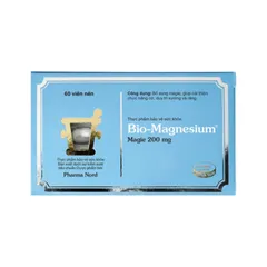 (Hàng nhập khẩu) Viên Uống Magie Pharma Nord Bio-Magnesium 200mg 60 Viên - Hỗ Trợ Cơ Bắp, Giảm Mệt Mỏi, Duy Trì Xương Răng