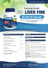 (Hàng nhập khẩu) Viên Uống Hỗ Trợ Giải Độc Gan NZ-LIVER FINE 30 Viên - Hỗ Trợ Bảo Vệ Tế Bào Gan, Tăng Cường Chức Năng Gan