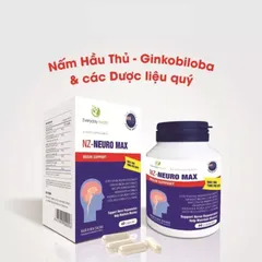 (Hàng nhập nhẩu) Viên Uống Bổ Não NZ-Neuro Max 60 Viên - Hỗ Trợ Tăng Cường Tuần Hoàn Não, Cải Thiện Trí Nhớ