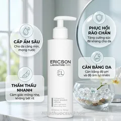 (Hàng nhập khẩu) Lotion Dưỡng Ẩm Cho Da Khô Ericson Aqua Source Lotion 200ML - Cấp Ẩm Chuyên Sâu, Làm Dịu Da