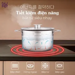 (Hàng nhập khẩu) Nồi inox nguyên khối Gume Namsan GMP-3018 size 18