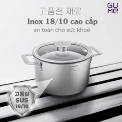 (Hàng nhập khẩu) Nồi inox nguyên khối Gume Namsan GMP-3020 size 20