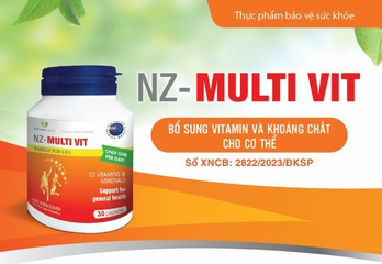 (Hàng nhập khẩu) Viên uống NZ – Multi Vit bổ sung Vitamin và khoáng chất cho cơ thể hộp 30 viên