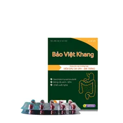 (Hàng chính hãng) Viên Uống Bảo Việt Khang Hỗ Trợ Dạ Dày & Đại Tràng - Hộp 20 viên