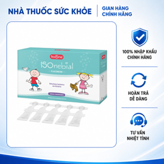(Hầng nhập khẩu) Dung Dịch Nhỏ Mũi Buona IsoNebial Flaconcini Cho Trẻ Sơ Sinh - Hỗ Trợ Làm Sạch Mũi, Dưỡng Ẩm Niêm Mạc, Hộp 20 Tép