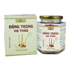 (Chính hãng) Combo 2 hộp Đông trùng hạ thảo Kochi sấy khô - Hộp 20g