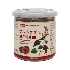 (Chính hãng) Hà thủ ô đỏ chế Kochi dạng bột nguyên chất 250g