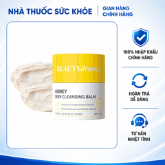 (Hàng nhập khẩu) Sáp Tẩy Trang BEAUTYdrama Honey Deep Cleansing Balm 50g Đa Năng Kiêm Rửa Mặt Làm Sạch Sâu