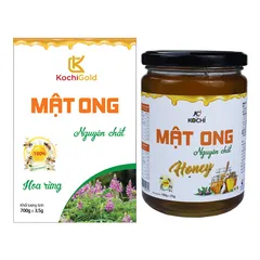 (Hàng chính hãng) Mật ong nguyên chất hoa rừng Kochi 700g – Hương vị tự nhiên