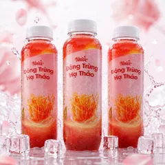 (Hàng chính hãng) Nước Đông trùng hạ thảo KochiGold - Chai 300ml