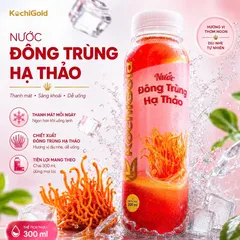 (Hàng chính hãng) Nước Đông trùng hạ thảo KochiGold - Chai 300ml