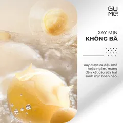 (Hàng nhập khẩu) Máy Làm Sữa Hạt Mini Gume Ultra Pro MSB03 1.2L - Đa Năng Xay Nấu Sánh Mịn Không Bã, Tự Động Vệ Sinh