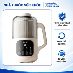 (Hàng nhập khẩu) Máy Làm Sữa Hạt Mini Gume Ultra Pro MSB03 1.2L - Đa Năng Xay Nấu Sánh Mịn Không Bã, Tự Động Vệ Sinh