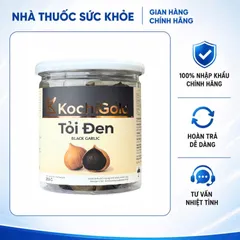 (Hàng chính hãng) Tỏi đen cô đơn bóc vỏ KochiGold - Hộp 200g