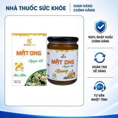 (Hàng chính hãng) Mật ong nguyên chất hoa nhãn Kochi 700g – Vị ngọt tự nhiên