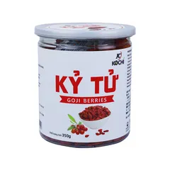 (Hàng chính hãng) Kỷ tử KochiGold 350g –  Sấy khô tự nhiên, tiện lợi sử dụng mỗi ngày