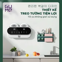 (Hàng nhập khẩu) Máy Khử Khuẩn Thực Phẩm GUME GM6996 - Công Nghệ Điện Phân Hydroxyl, Làm Sạch Rau Củ Thịt Hải Sản