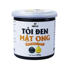 (Hàng chính hãng) Tỏi đen cô đơn ngâm mật ong nguyên chất Kochi - Hộp 500g