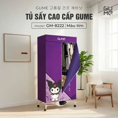 (Hàng nhập khẩu) Tủ sấy quần áo GUME GM-8222 công suất 2000W có điều khiển từ xa
