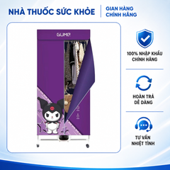 (Hàng nhập khẩu) Tủ sấy quần áo GUME GM-8222 công suất 2000W có điều khiển từ xa